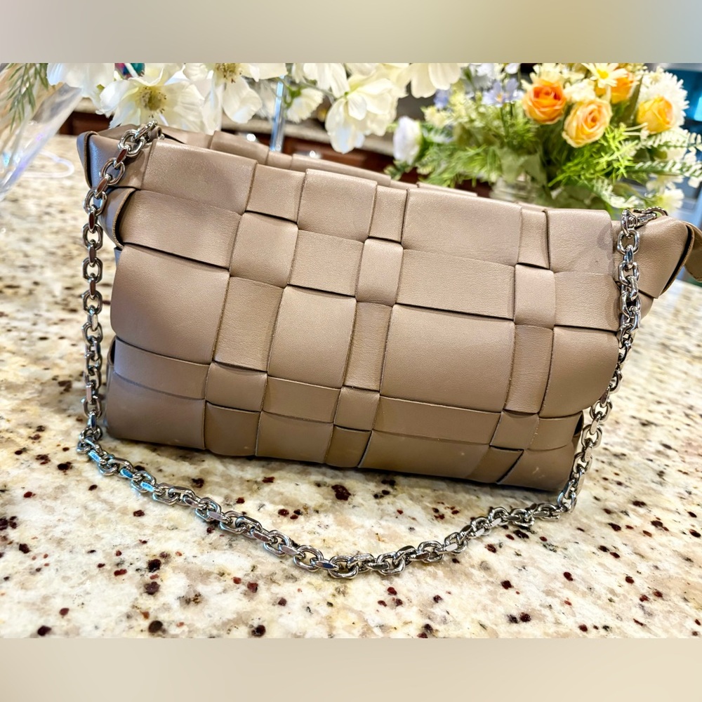 3.1 Phillip Lim Odita Lattice Pouch Bag in Coffee color - Picture 6 of 11